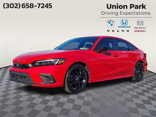 used 2022 Honda Civic car, priced at $23,988