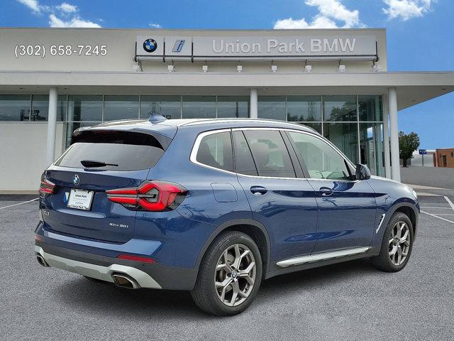 used 2022 BMW X3 car, priced at $33,990
