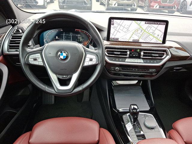 used 2022 BMW X3 car, priced at $33,990
