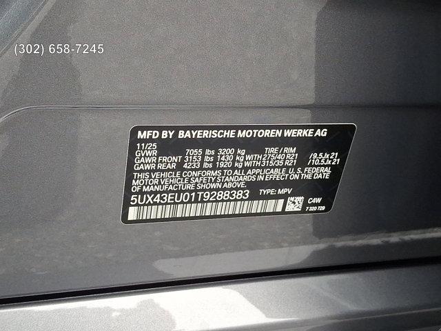 new 2026 BMW X5 car, priced at $86,950