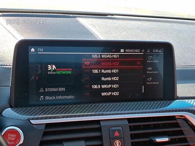 used 2021 BMW X3 M car, priced at $45,990