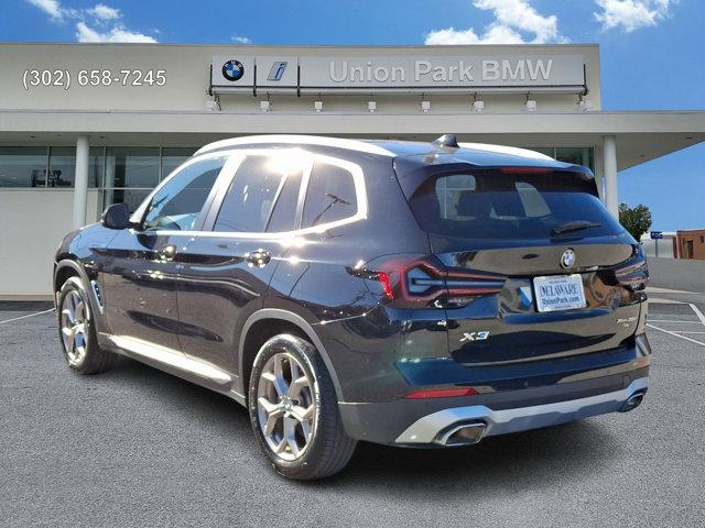 used 2022 BMW X3 car, priced at $27,490