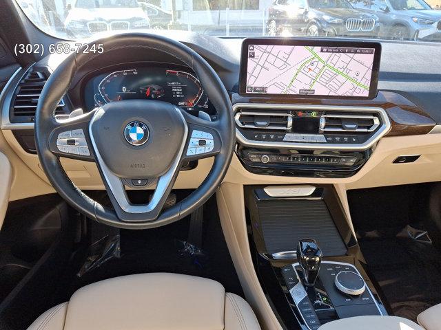 used 2022 BMW X3 car, priced at $27,490