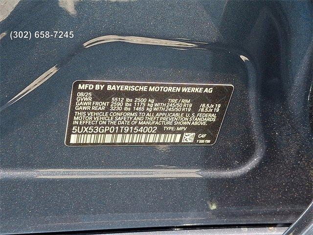 new 2026 BMW X3 car, priced at $57,990