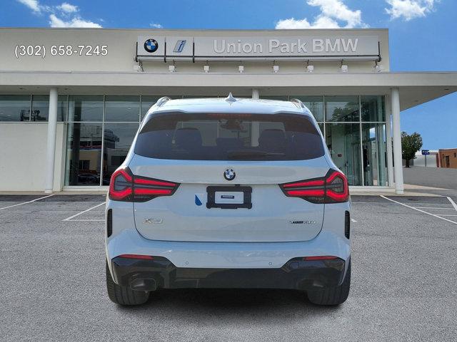 used 2022 BMW X3 car, priced at $37,990