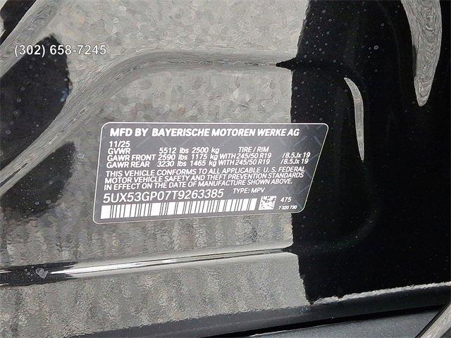 new 2026 BMW X3 car, priced at $57,575