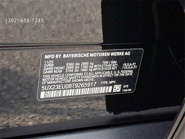 new 2026 BMW X5 car, priced at $79,875