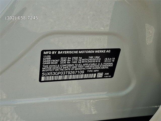 new 2026 BMW X3 car, priced at $54,790