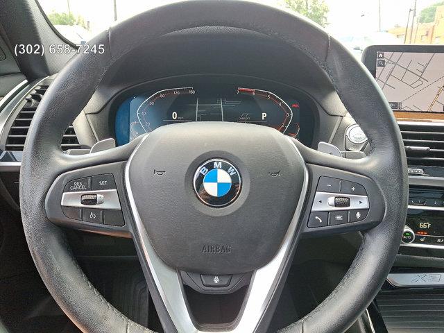 used 2021 BMW X3 car, priced at $23,490