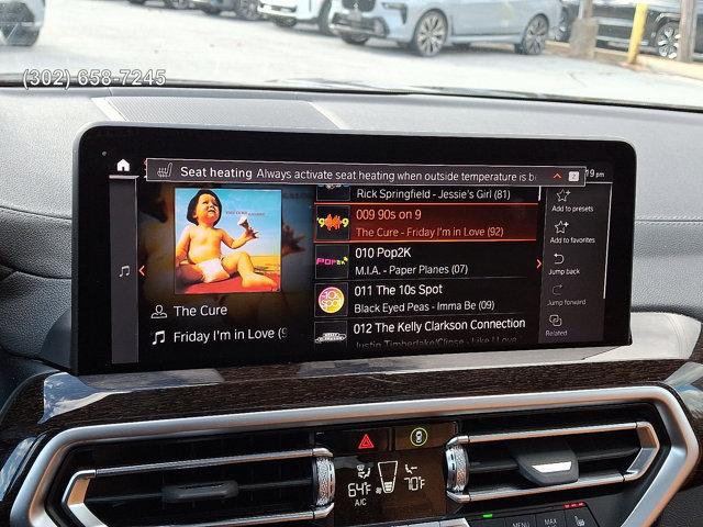 used 2023 BMW X3 car, priced at $51,990