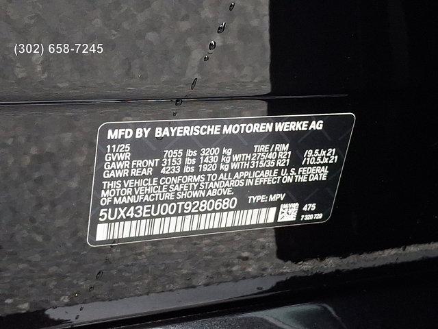 new 2026 BMW X5 car, priced at $86,550