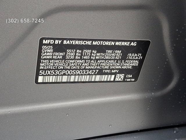 new 2025 BMW X3 car, priced at $68,050