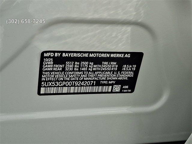 new 2026 BMW X3 car, priced at $54,325