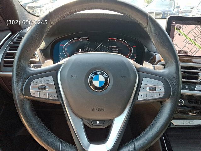 used 2022 BMW X3 car, priced at $34,390