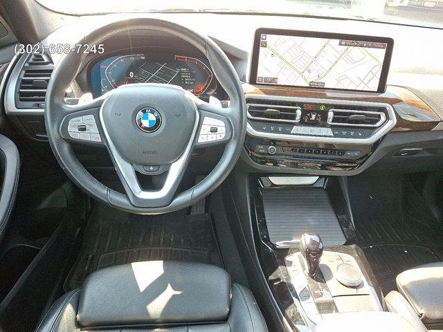 used 2022 BMW X3 car, priced at $34,390