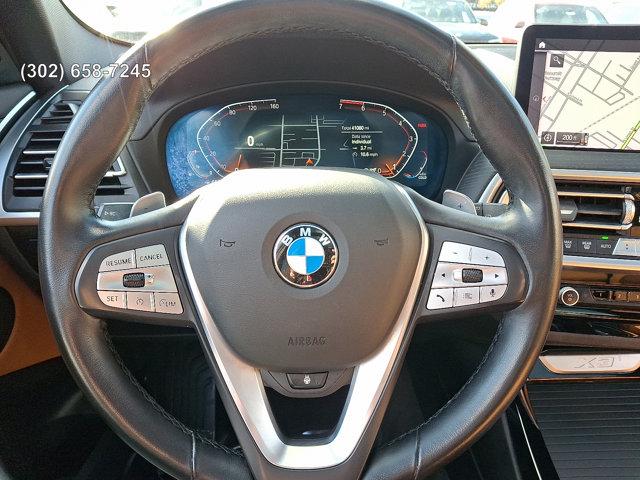 used 2022 BMW X3 car, priced at $32,990