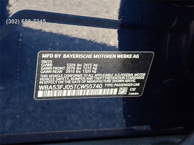 new 2026 BMW 530 car, priced at $68,440