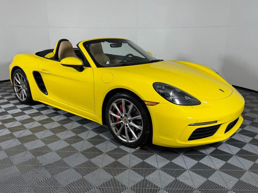 used 2022 Porsche 718 Boxster car, priced at $76,905