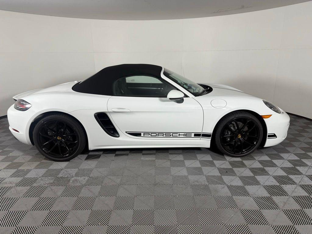 new 2025 Porsche 718 Boxster car, priced at $96,975