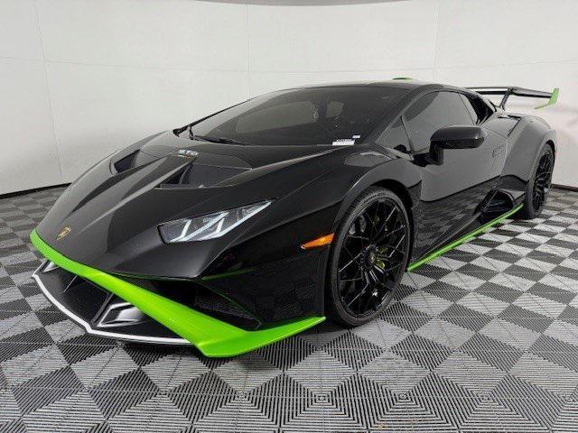 used 2023 Lamborghini Huracan STO car, priced at $375,123