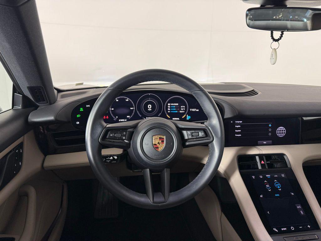 used 2022 Porsche Taycan car, priced at $59,112