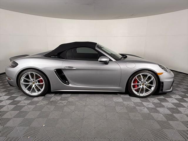used 2021 Porsche 718 Spyder car, priced at $124,897