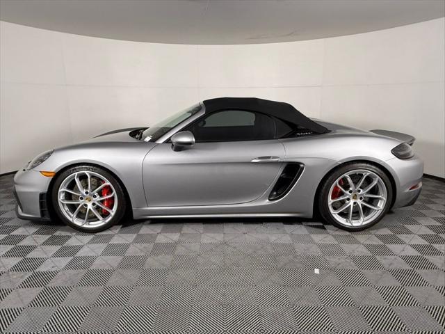 used 2021 Porsche 718 Spyder car, priced at $124,897