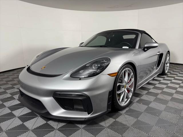 used 2021 Porsche 718 Spyder car, priced at $125,285