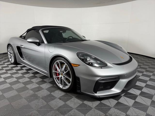 used 2021 Porsche 718 Spyder car, priced at $124,897