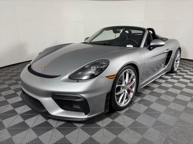 used 2021 Porsche 718 Spyder car, priced at $124,897