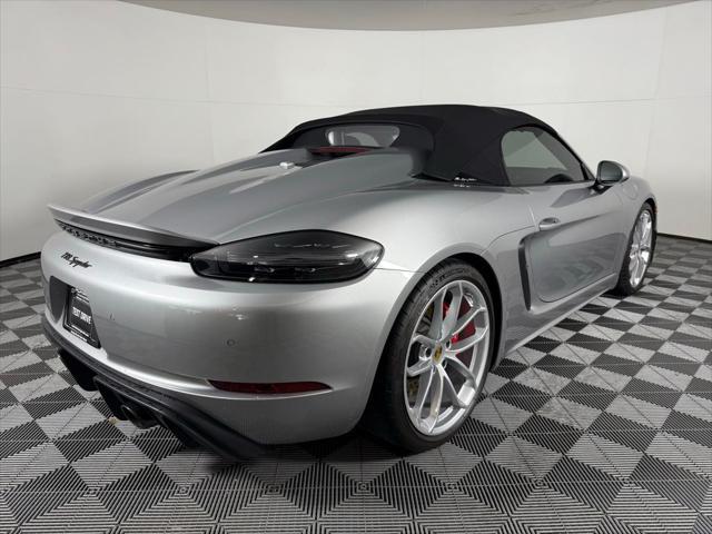 used 2021 Porsche 718 Spyder car, priced at $124,897