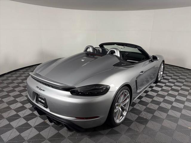 used 2021 Porsche 718 Spyder car, priced at $124,897