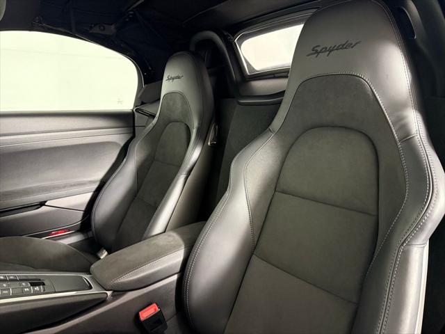 used 2021 Porsche 718 Spyder car, priced at $124,897