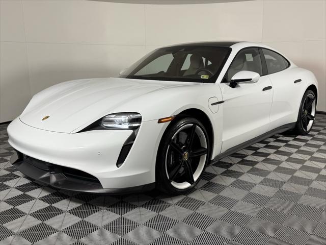 used 2022 Porsche Taycan car, priced at $117,928