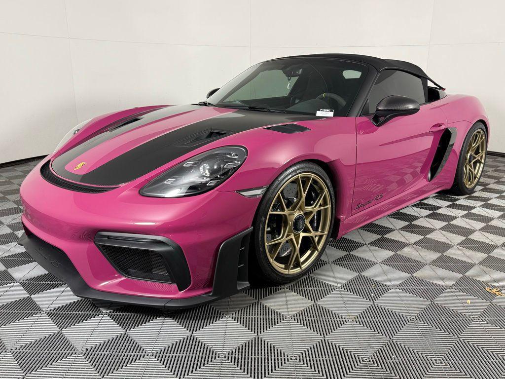 used 2024 Porsche 718 Spyder car, priced at $224,985