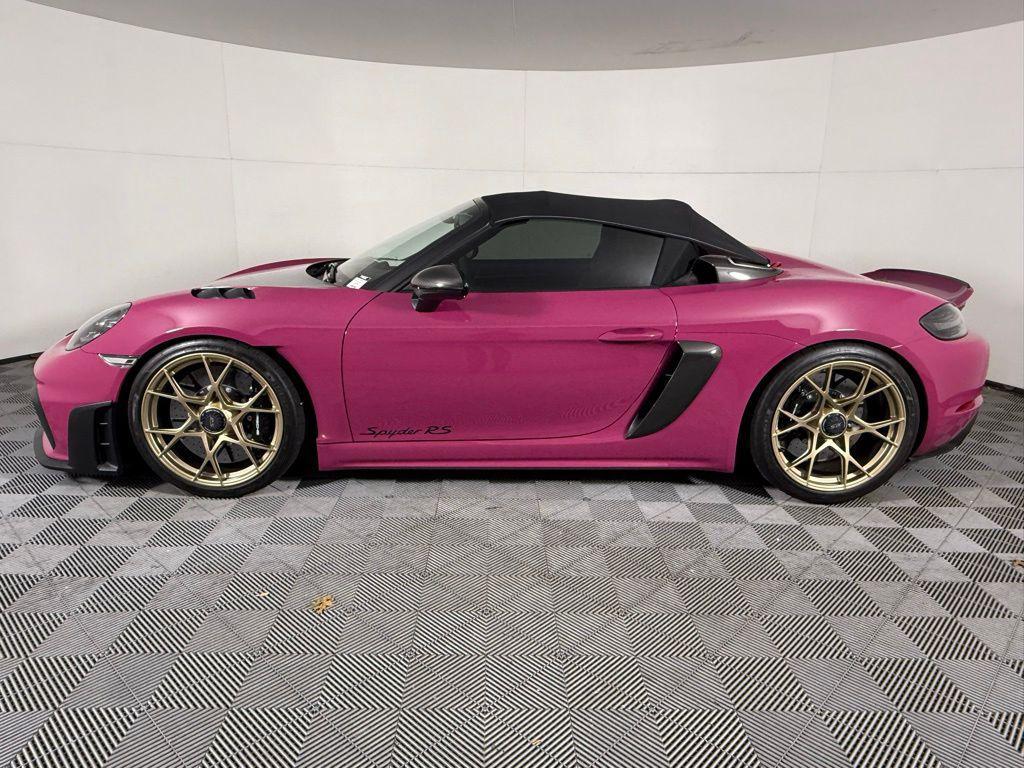 used 2024 Porsche 718 Spyder car, priced at $224,985