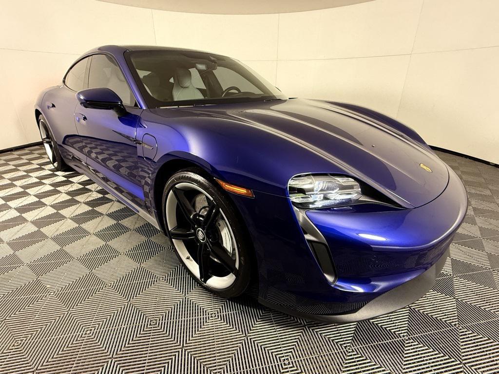 used 2021 Porsche Taycan car, priced at $66,586