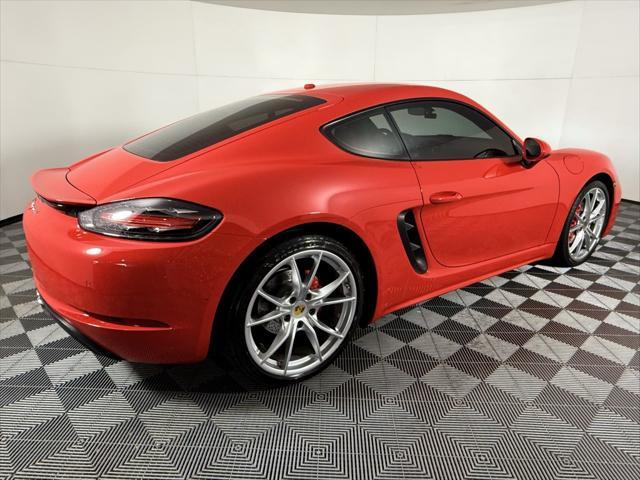 used 2017 Porsche 718 Cayman car, priced at $56,437