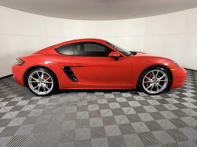 used 2017 Porsche 718 Cayman car, priced at $56,437