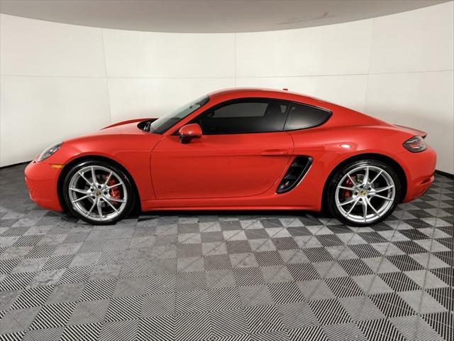 used 2017 Porsche 718 Cayman car, priced at $56,437