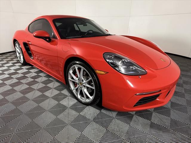 used 2017 Porsche 718 Cayman car, priced at $56,437