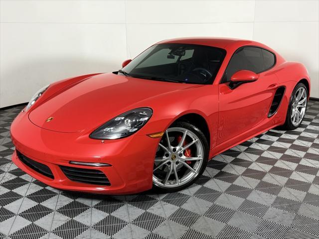 used 2017 Porsche 718 Cayman car, priced at $56,437