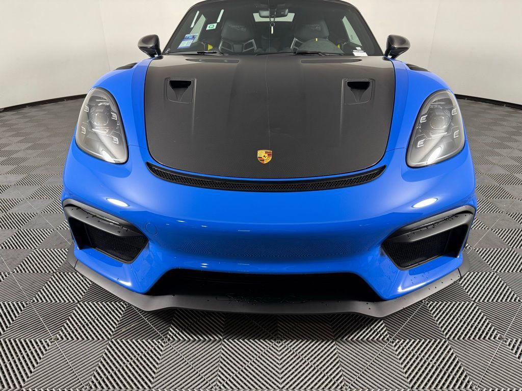 new 2025 Porsche 718 Spyder car, priced at $210,445