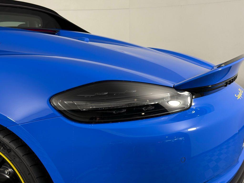 new 2025 Porsche 718 Spyder car, priced at $210,445