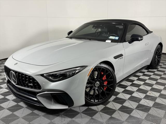 used 2022 Mercedes-Benz AMG SL 55 car, priced at $83,091