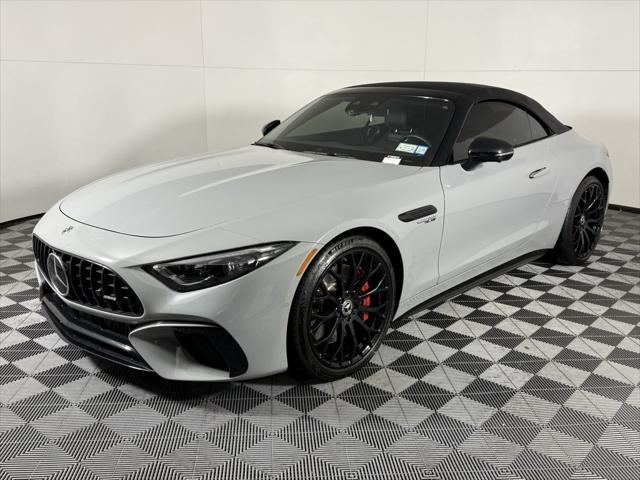 used 2022 Mercedes-Benz AMG SL 55 car, priced at $83,091