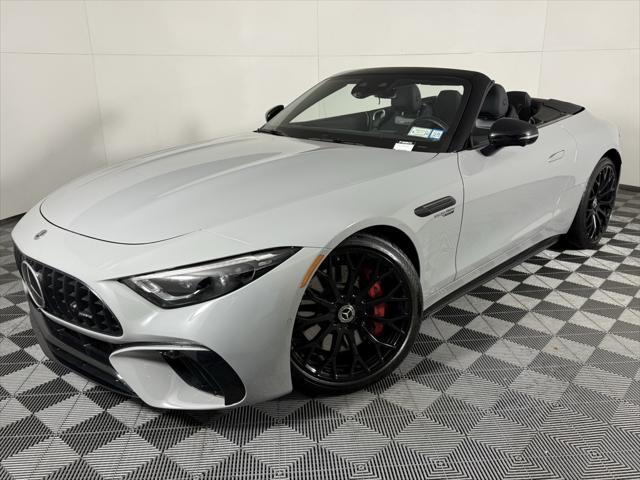 used 2022 Mercedes-Benz AMG SL 55 car, priced at $83,091