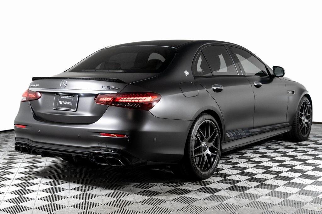 used 2023 Mercedes-Benz AMG E 63 car, priced at $154,850