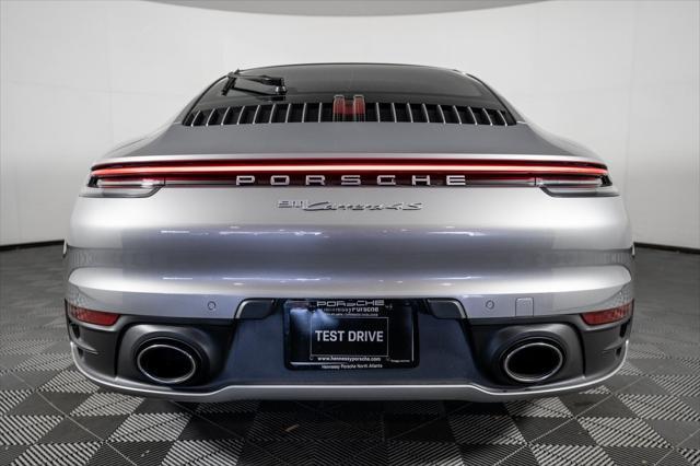 used 2022 Porsche 911 car, priced at $147,258