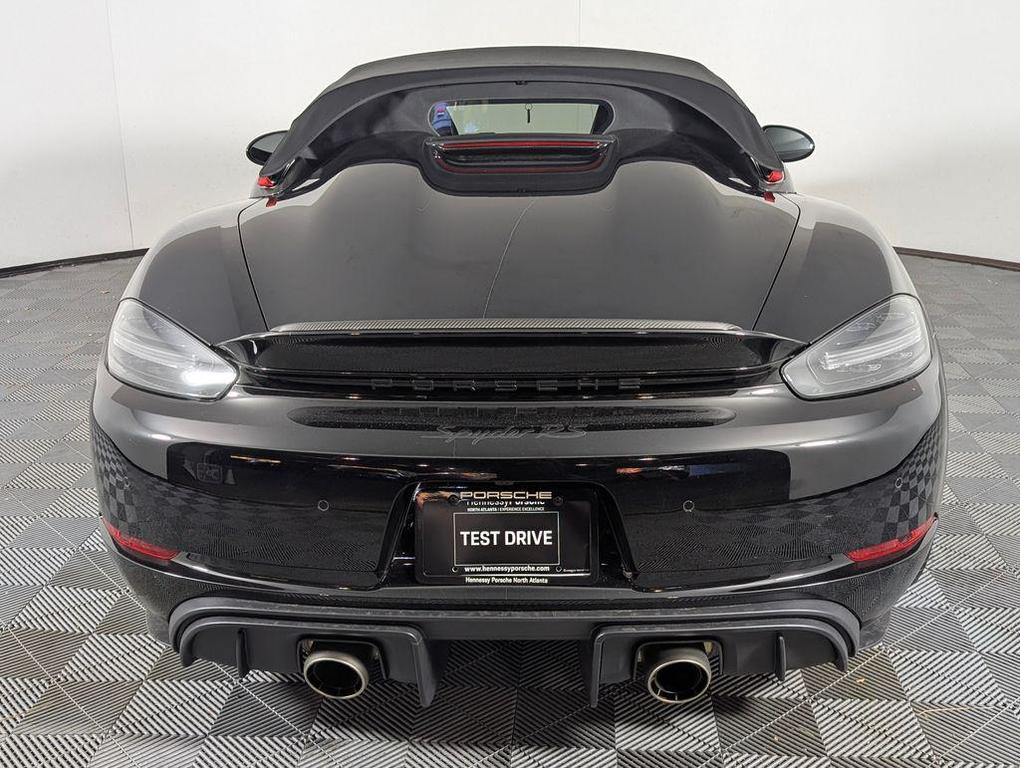 used 2024 Porsche 718 Spyder car, priced at $217,274